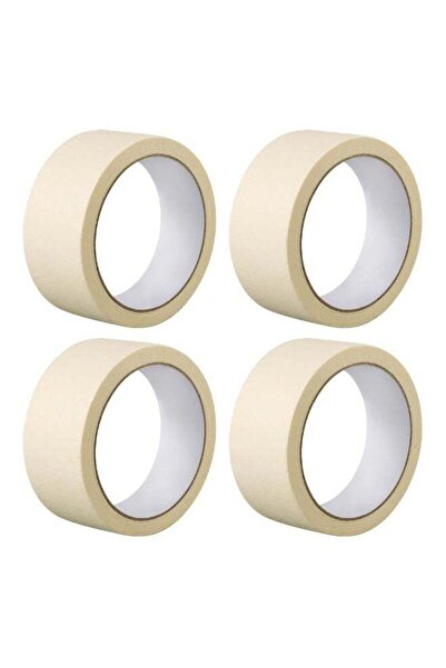 Duravel Pack Of 4 Premium Masking Tape 2Inch X 20Yards General Purpose Paper ...