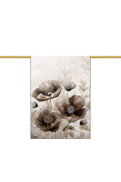Bursa İpek Lantil Seyran Pattern Silk Cotton Sofia Shawl