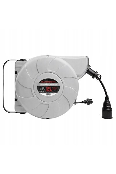 Mammoth Comics Cablu prelungitor electric retractabil special 15m, 230V, 3x2,...