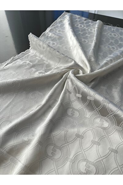 Kumaş sever Original Cotton Geometric and Iconic Vl Logo Jacquard Patterned F...