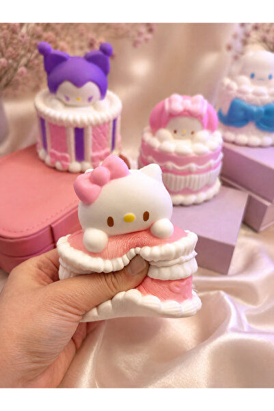TATLIŞ Sevimli H.kitty ve karakterleri büyük boy squishy modelleri ,hediyelik...