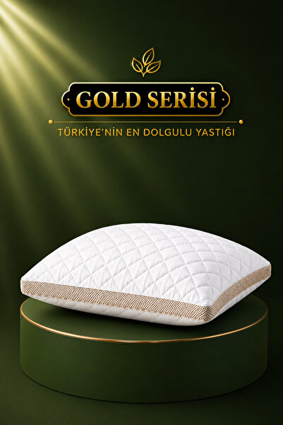 ÇİBİ KLİMALI YASTIK GOLD SERİSİ EKSTRA DOLGUN 1.200 GRAM
