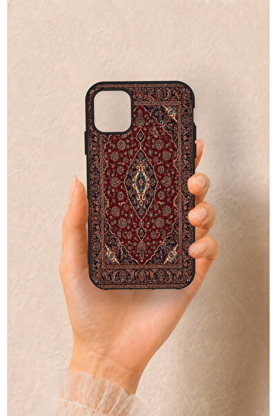 Vip Case iPhone 11 Uyumlu Acem Halı Desenli Silikon Kılıf