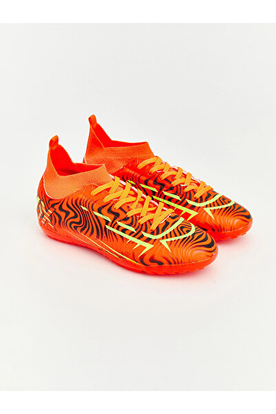 LC Waikiki Lcw Steps Orange Sock Boys' Astroturf Field Shoes