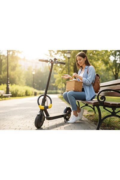 OEM Lacat antifurt bicicleta trotineta motocicleta cod 5 cifre, otel impletit...