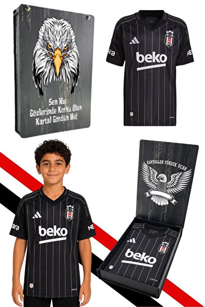 Beşiktaş قميص أديداس BJK A Jsy Y للشباب/الأطفال 2023/2024 مع صندوق هدايا مقاو...