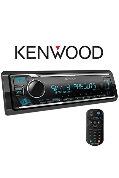 Kenwood Kmm-Bt358 Kumandalı 5V 3 Amfi Çıkışlı Dsp-Bluetooth Usb Aux Profesyon...