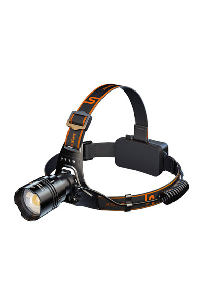 SUPERFIRE Lanternă frontală pentru camping, călătorii și drumeții, Tip C