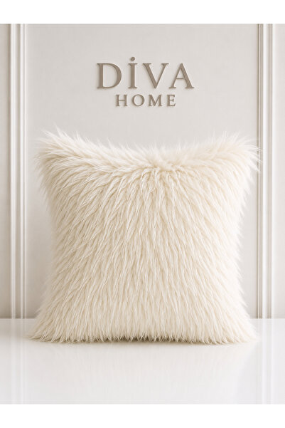 Diva Home Premium Imported Single-Sided Plush Cushion Cover 45X45 cm – Non-Sh...