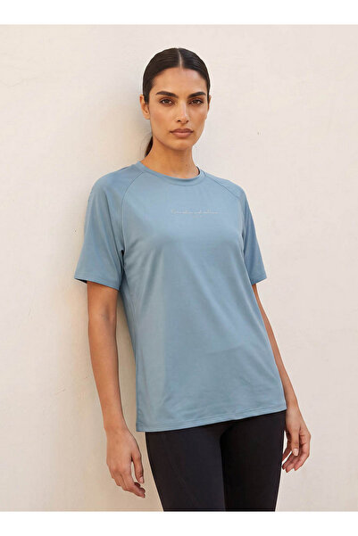 Adot Printed 2 Way Stretch T-shirt