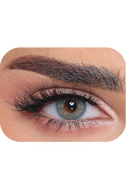 LUMINOUS عدسات لاصقة ملونة شهرية فاخرة للنساء (زوج واحد) - تتضمن علبة عدسات م...