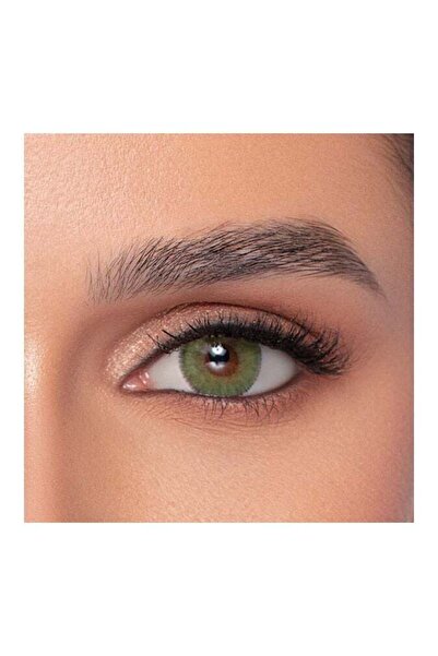 NATUREL عدسات لاصقة طبيعية - عدسات شهرية - لون أخضر - زوج في علبة مع حافظة لل...