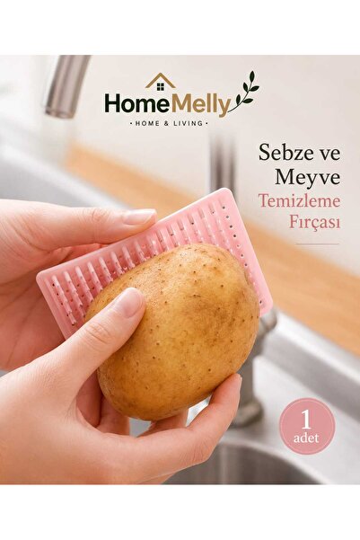 btm home 1 قطعة فرشاة تنظيف الخضار والفواكه، فرشاة تنظيف عملية