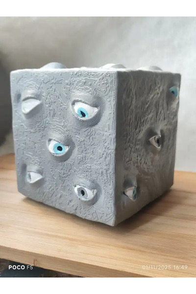 Verda Desing 3D Baskı Hapishane Küpü JJK Tasarım Özel Koleksiyon Ürünü Oyunca...