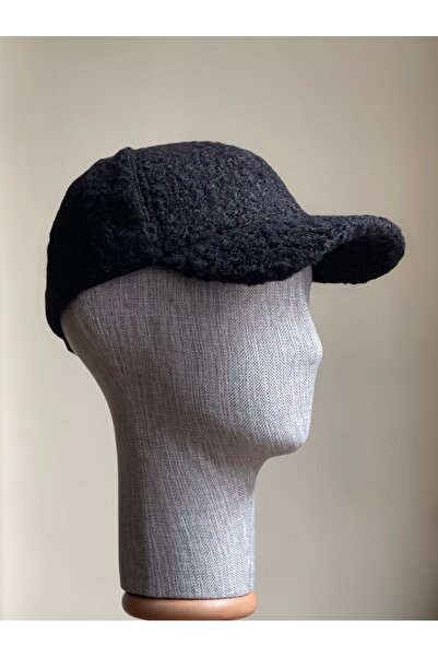 zadenza gold Women's Plush Teddy Cap Hat with Back Part Velcro