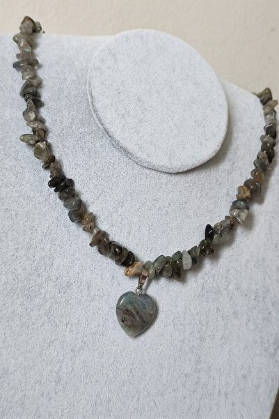 LADIN DOGALTAŞ Certified 8 mm Zebercet (Peridot) Natural Stone Necklace