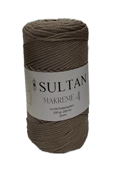 hobi dünyası evim 1 Piece Sultan Macrame 4 Strands 200 Grams 200 Meters 2 mm ...