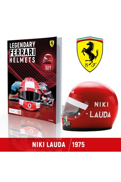 Centauri Sigilat- Niki Lauda – Nr. 6- 1975 AGV- Colectia Casti F1 FERRARI 202...
