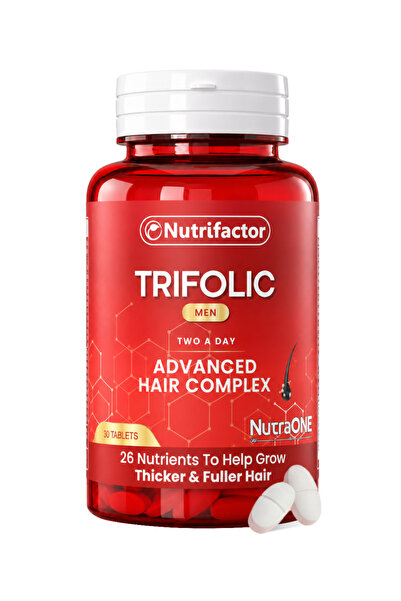 NutraONE Trifolic Men Advanced Hair Complex | Hair Growth Vitamins for Men wi...