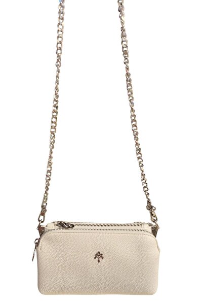 Jacquline Hesione Im464-3 Women's Small Size Bag with 3 Compartments, Zipper ...