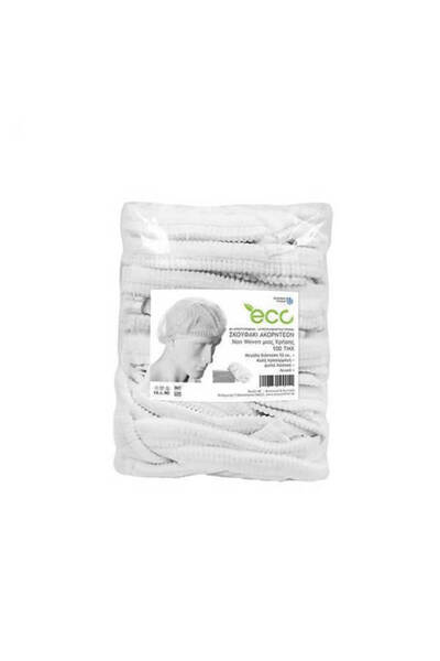 OEM ΣΚΟΥΦΟΣ ΠΡΟΣΤΑΣΙΑΣ ΜΙΑΣ ΧΡΗΣΕΩΣ 52cm (100τεμ.) - (ΑΣΠΡΟ)
