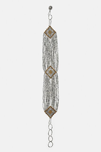 Pull & Bear Boncuklu choker kolye