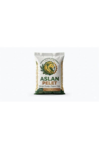 %100 Doğal Çam Peleti - Kedi Kumu Ve Soba Kazan Yakıtı 15 kg