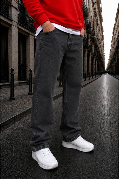 Valens Men's Bol Cut Baggy Jeans