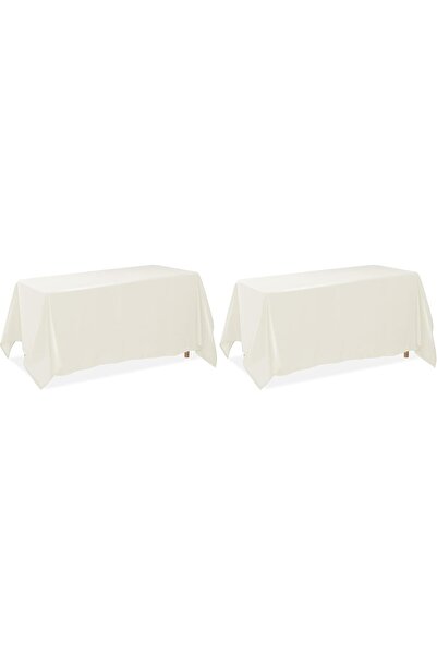Generic Lann's Linens - 90" x 156" Premium Tablecloth for Wedding/Banquet/Res...