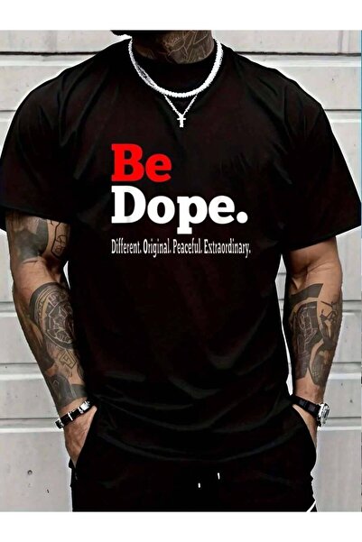 NOURAM تي شيرت صيفي كلاسيكي للرجال والنساء من القطن 100%، بتصميم Be Dope.Jpg،...