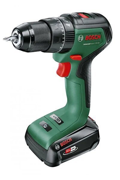 Boschen Bosch DIY UniversalImpact 18V-60 Mașină de găurit și înșurubat cu per...