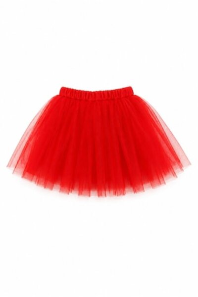 OEM Fustă de tul pentru fete, tutu cu 3 straturi, căptușită, cu talie elastic...