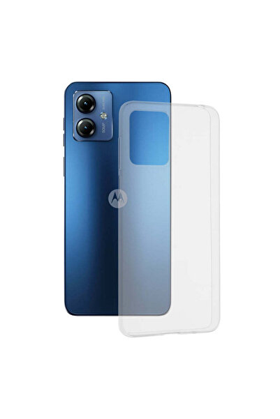 Techsuit Husă pentru Motorola Moto G14, din silicon transparent, transparentă...