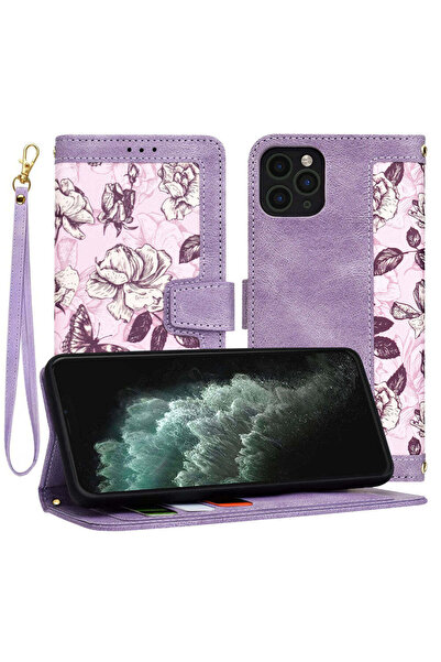 Techsuit Husă pentru iPhone 11 Pro Max, FlipCraft, mov - mov