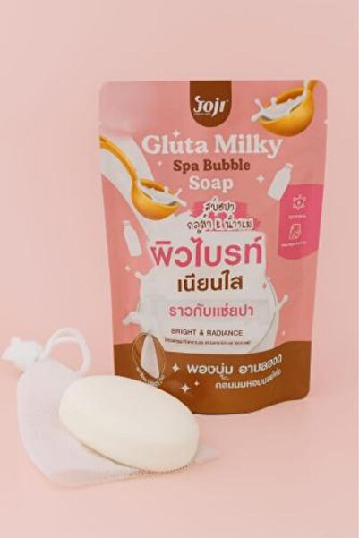 Joji Gluta Milky Spa Bubble Soap Milk and Glutathione Spa Bubble Soap