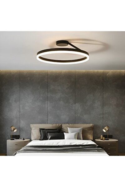 Laleluli Candelabru LED negru, Laleluli, rotund și elegant, din oțel inoxidab...