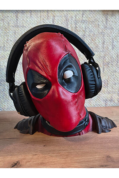 SEKO COMPANY Deadpool Modern Şık Dekoratif Gamer Kulaklık Standı - Kulaklık T...