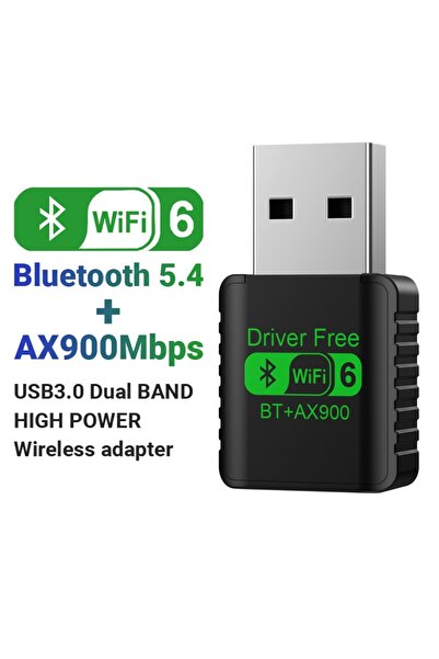 Choice AX900 USB 3.0 Driver Free Wireless Network Card WIFI6 Bluetooth 5.4 2-...