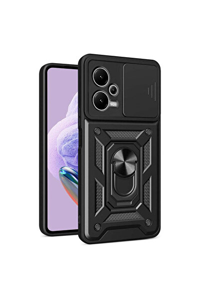 Techsuit Case for Xiaomi Redmi Note 12 Pro+, CamShield Series, blue - black