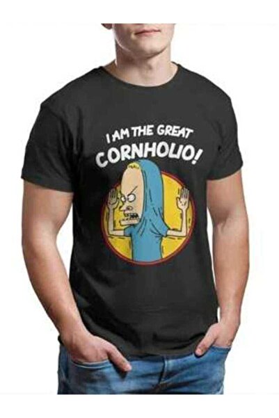 LİNA06 تيشيرتات مطبوعة برسومات كرتونية من Beavis And Butthead للرجال، تيشيرتا...