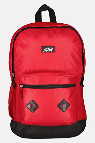 SUPERNOVA Kids Boy Brand Logo Backpack 42 H x 37 L x 15 W cm, Red