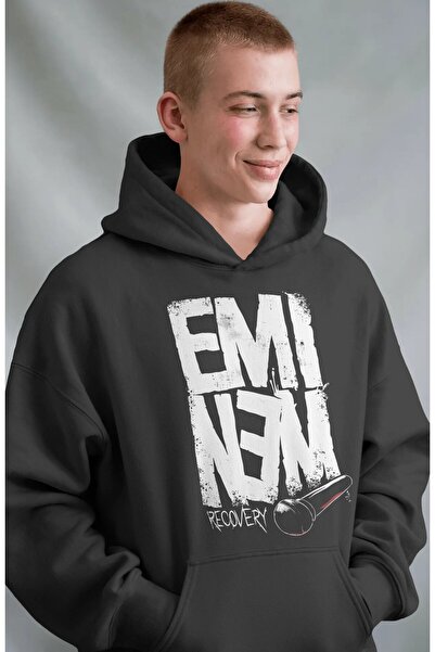 SEVBANO Eminem Rapper Singer Back Printed Unisex Oversize Premium Hoodie