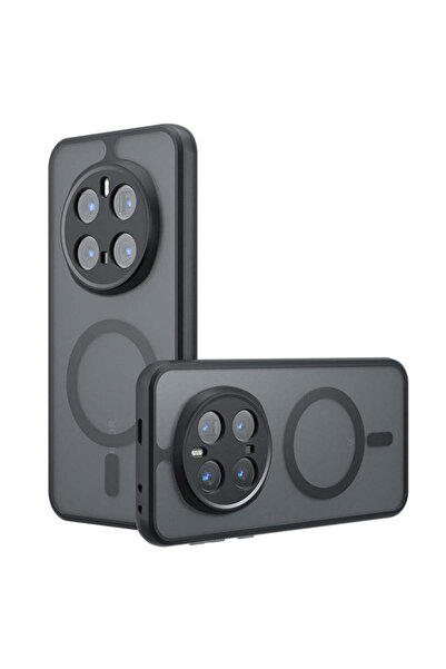 Techsuit Husă pentru Honor Magic7 Pro, PureFrost MagSafe, negru mat - negru mat