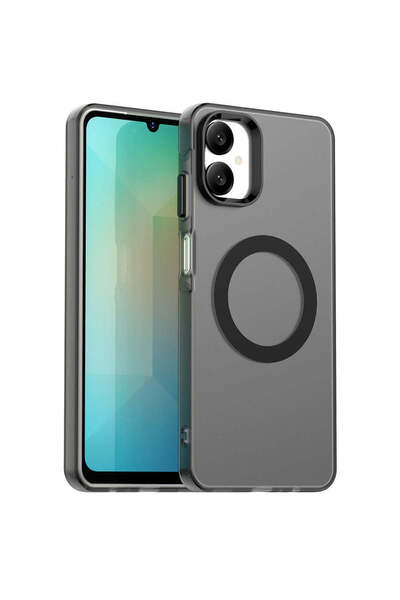 Techsuit Husă pentru Samsung Galaxy A06 4G, CandyCase MagSafe, alb - negru