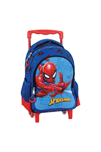 SPIDERMAN Omul Păianjen Evergreen rucsac cu roți pentru grădiniță, geantă 30 cm