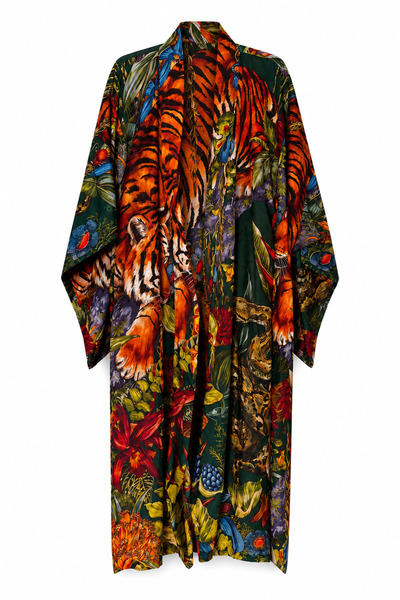 Sorbie Design Jungle Noir Kimono