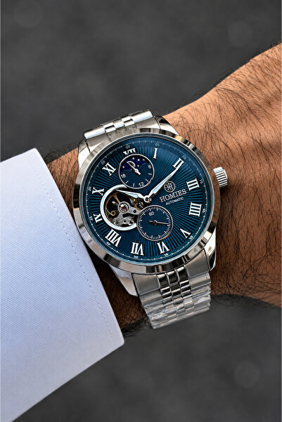 Homies Men's Wristwatch-Automatic Machine-Steel Band-Gift Special Boxed-Hm285...