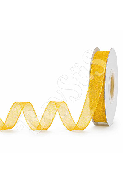 BeySüS Organza Ribbon 10 mm Yellow