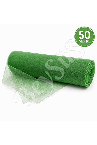 BeySüS Ornamental Tulle Green Grek Tulle 50 m