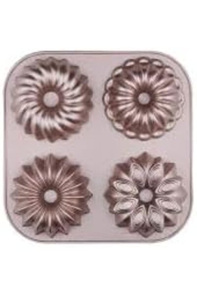 Yıldızan Albemo A5617-4 Pasty 4-Pack Muffin Mold 888483
